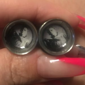 Custom Michael Myers plugs. 9/16” (14mm)